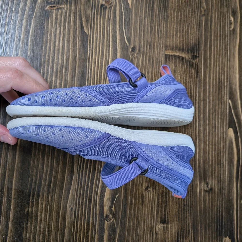⭐ Speedo Purple Mary Jane Water Shoes Size XL 11-12